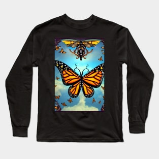 Butterfly by design of creative work Long Sleeve T-Shirt